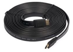 High Speed HDMI Cable with Ethernet (v1.4, 5m, 28AWG, flat) 