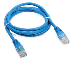 UTP Patch Cable Cat5e (1m, blue) 