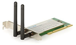 Wireless-N 802.11n PCI Adapter: TP-Link TL-WN851N (300Mbps) 