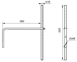 Universal Antenna Mount - for ASP-8 series 